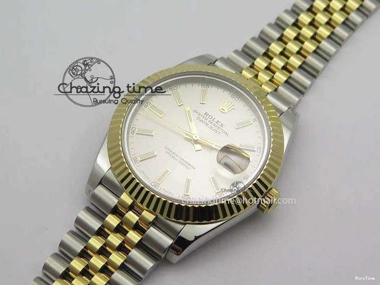 MiroTime 0223 DateJust II 41mm SS YG BP Maker Best Edition Silver Dial On New Version Jubilee Bracelet A Functional 3600